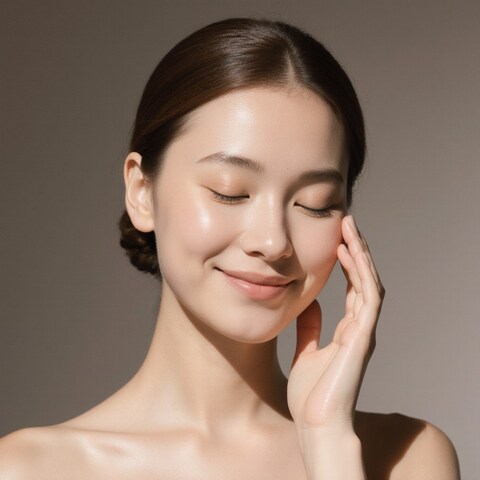 ✨AI生成｜透明感あふれるスキンケアイメージ✨