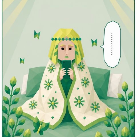 MBTIのキャラクター[INFP性格キャラ]のイラスト