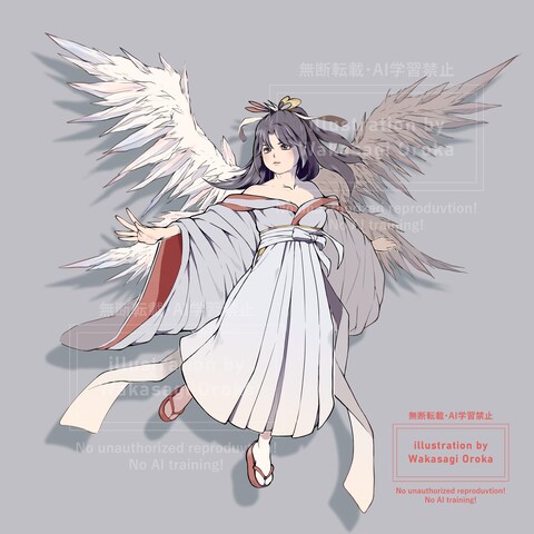 和服の天使