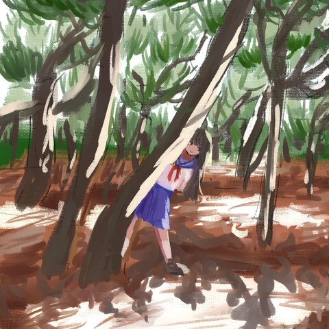 100日チャレンジのイラスト