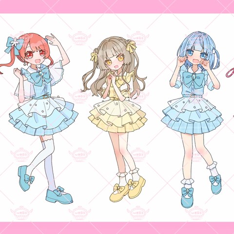 MVイラスト、衣装デザイン