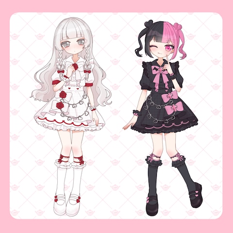 キャラデザ&衣装デザイン