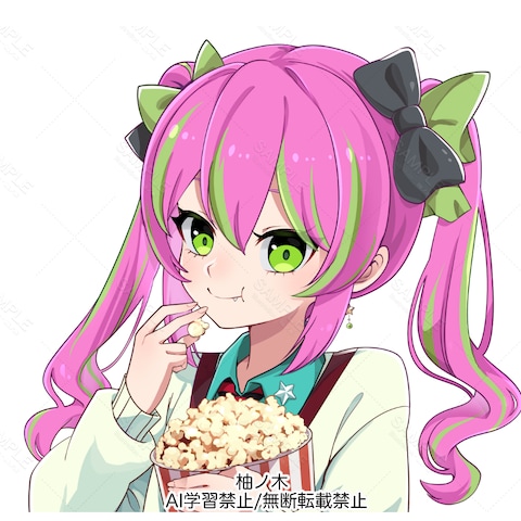 バストアップ人物イラスト