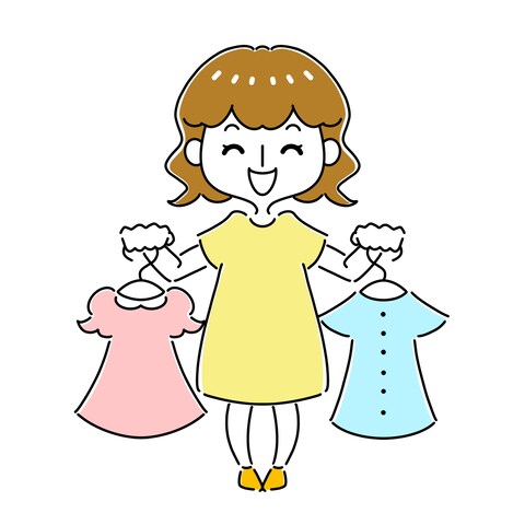 お洋服選び