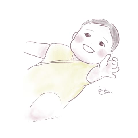 赤ちゃんのイラスト