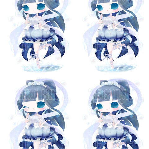 Vtuber様より夏イラストのご依頼