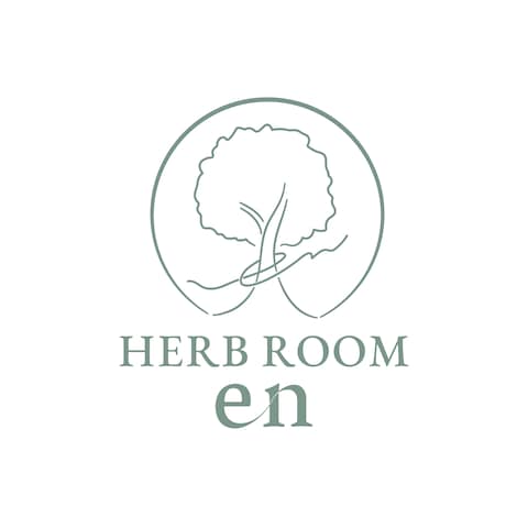 アロマ・ハーブ専門店　ロゴ
