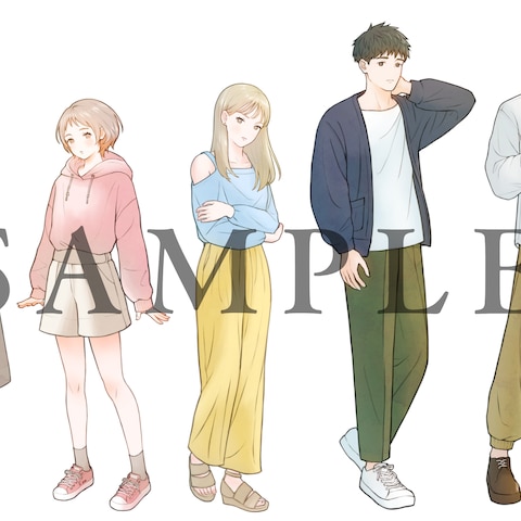 キャラクターイラスト・立ち絵