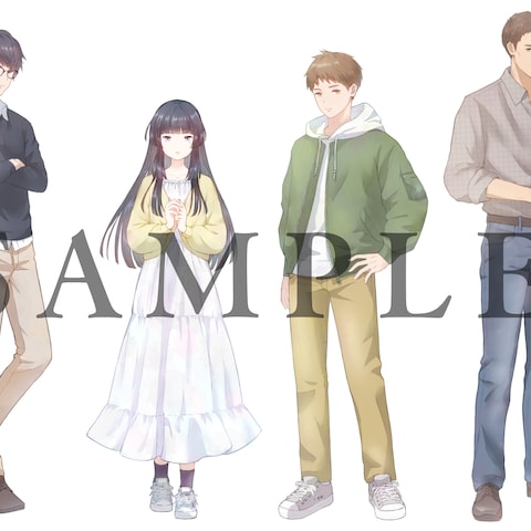 キャラクターイラスト・立ち絵