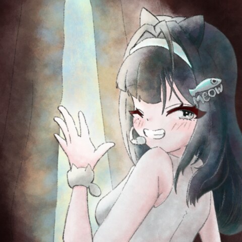 アプリゲームのキャラのイラスト