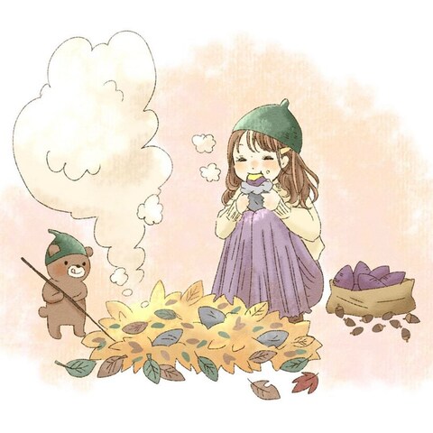 秋のイラスト
