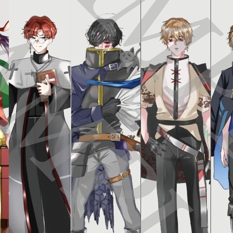 ゲーム用キャラデザ