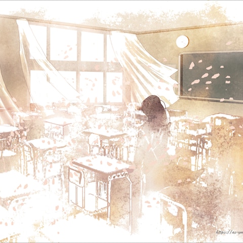 誰もいない桜の記憶