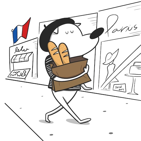 イヌヌ in Paris