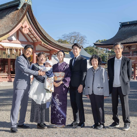 お宮参り撮影