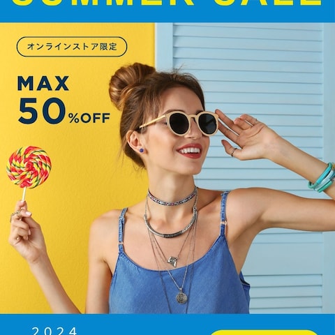 SUMMER SALEキャンペーン告知バナー