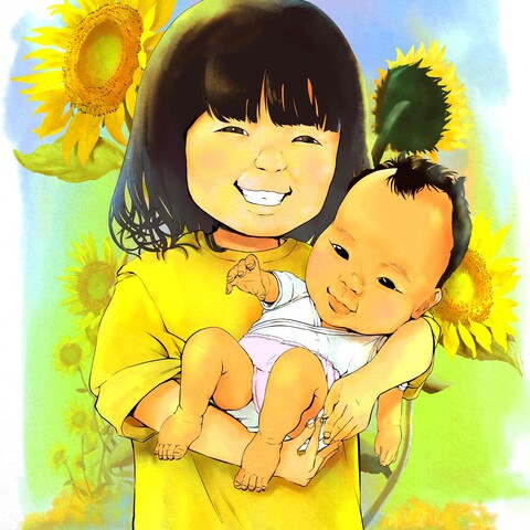 出産祝いイラスト