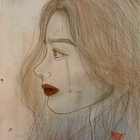 似顔絵完全模写バージョン