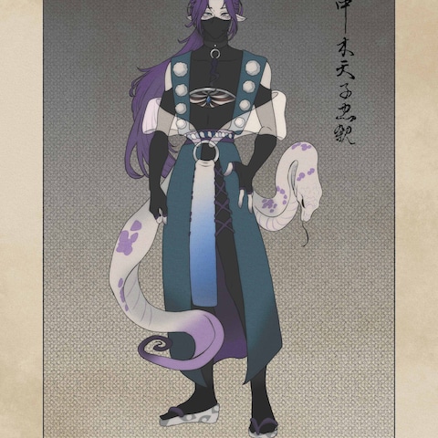 自創作キャラクター：立ち絵