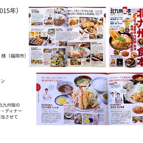 媒体名：ぴあMOOK関西 「ぴあ北九州食本」