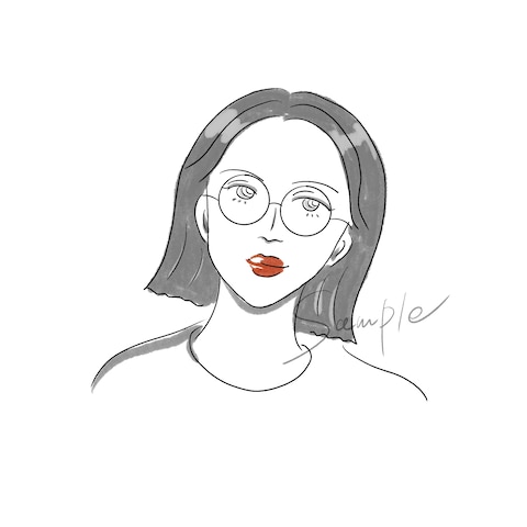 SNSアイコン用イラスト
