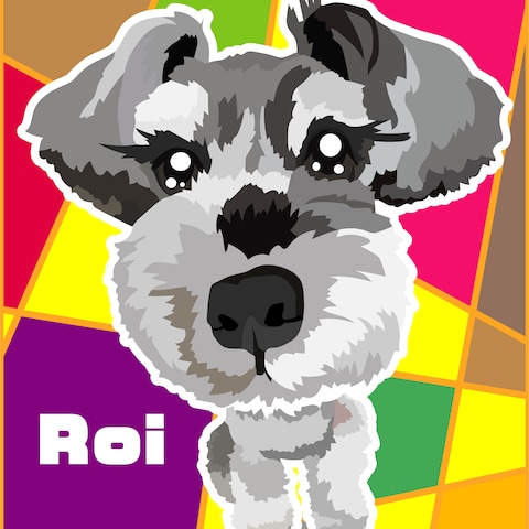 ペットさんのデジタル似顔絵