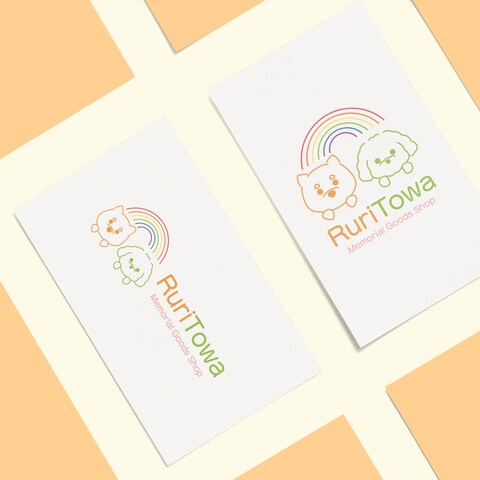 ペットメモリアルグッズ専門店「RuriTowa」ロゴ
