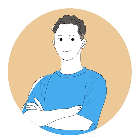【シンプルイラスト】男性B