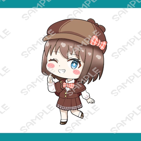 【ちびキャラ】探偵風の女の子