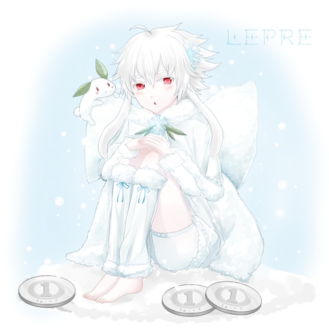 雪うさぎの妖精