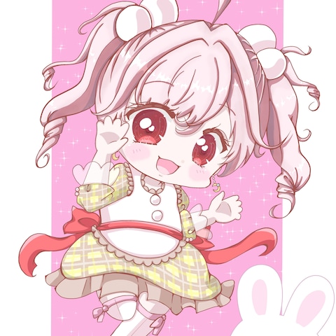 ぴょんっと♪