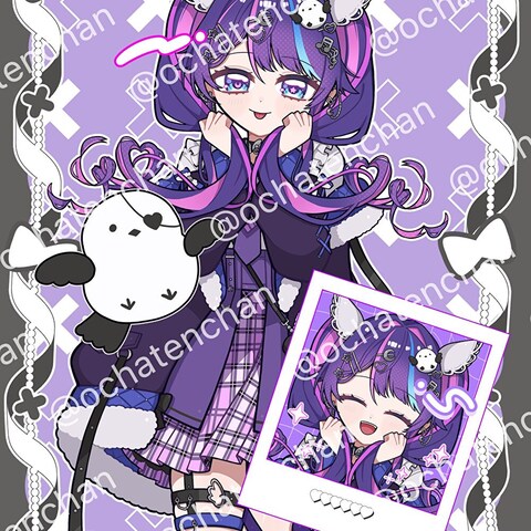 VTuber様の詰め込みイラスト