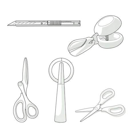 製品線画作成