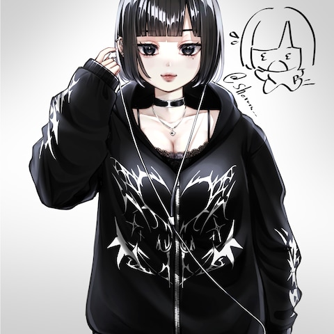 オリジナルキャラクターイラスト