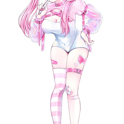 オリジナルキャラクター 立ち絵イラスト