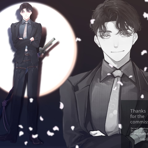 TRPG用キャラクター立ち絵