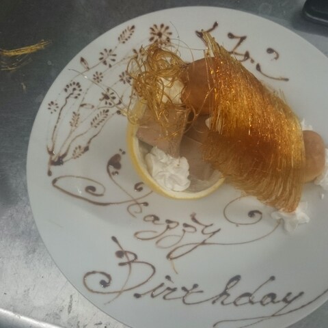 birthdayプレート