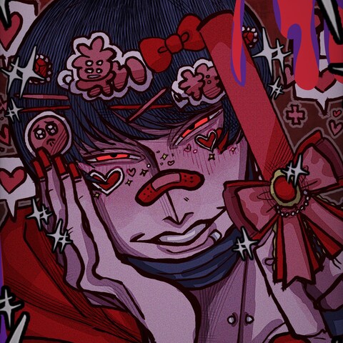 トレカサイズのイラスト
