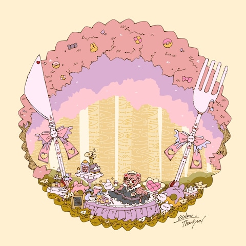 ご依頼　自然豊かなイラスト
