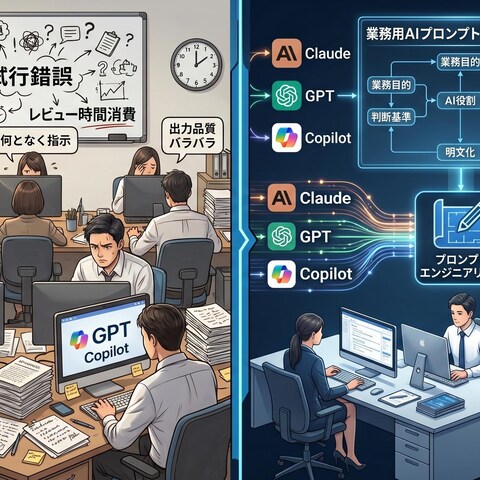 プロンプトエンジニアリング（企業業務部門向け設計）