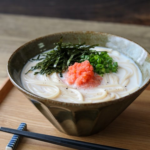 豆乳明太そうめん