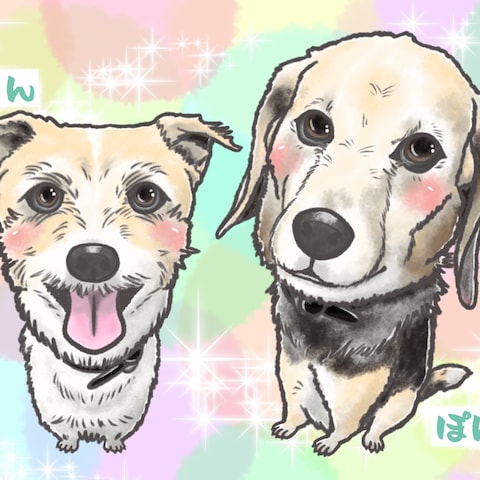 ペット似顔絵
