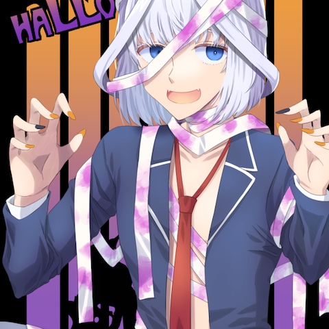 ハロウィン用オリジナルイラスト