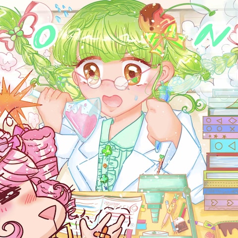 CGイラスト☆ドロップトランプガールズ②