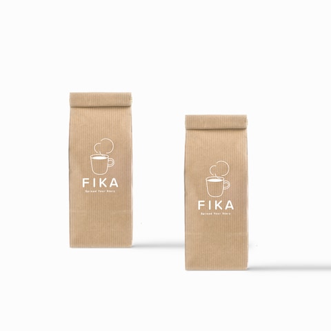 ロゴデザイン｜移動カフェ FIKA