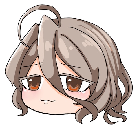 ゆっくりサイズイラスト（一頭身）