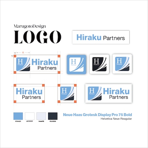 Hiraku partnaers ロゴ