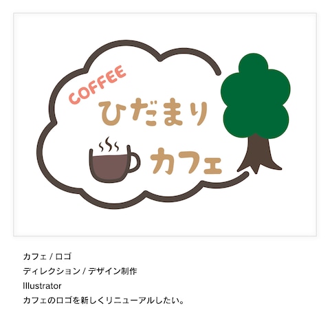 手描きロゴのトレース