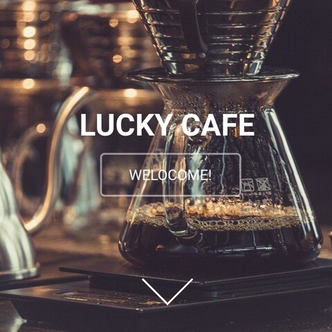 Lucky　cafe　レスポンシブ
