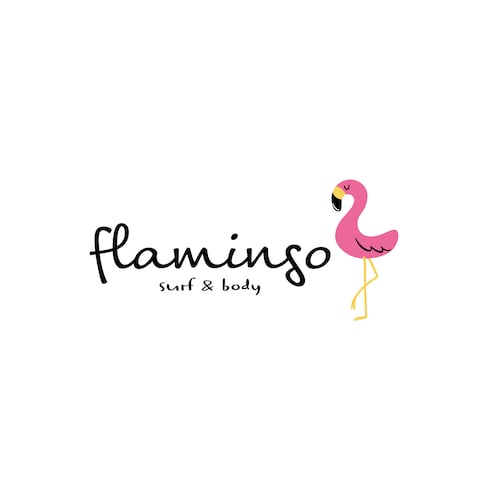 flamingo surf&body様のロゴデザイン